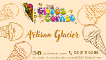 les givrés du cornet sorbets, glacier, mets délicieux Saint Omer
